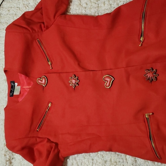 Vintage women's 2 piece skirt set (linen blend) m - Picture 6 of 7